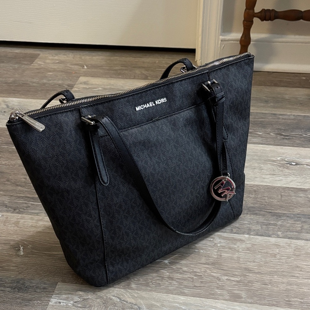 Michael Kors Charcoal Black Tote